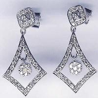 Diamond Earrings- Wge-101