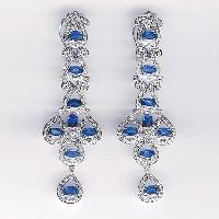 Diamond Earrings- Wge-76