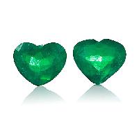 Colombian Emerald Pair