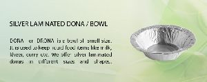 Silver Laminated Dona / Bowl