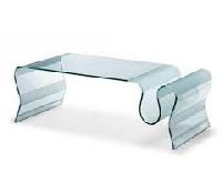 bent glass coffee tables
