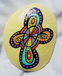 gems stone religiour painting