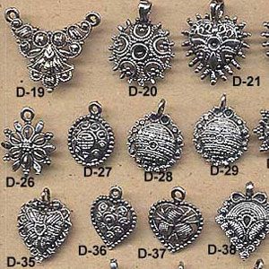 Metal Charm pendants