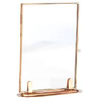 copper glass photo frame