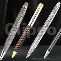 silver ball pens
