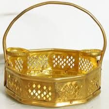 Brass Basket