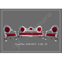 Silver Sofa Set