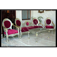 Silver Sofa Set