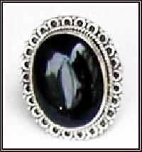 Gemstones studded Silver Rings