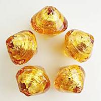 GFB - 02 Gold Foil Beads