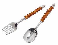 Metal Salad Servers