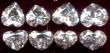 Hearts Cut Diamonds 0.25 to 0.75 Sizes