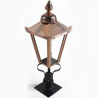 Cast Iron Lamp & Bracket