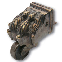 Brass Castor