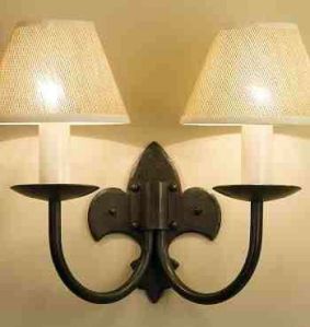 Fleur De Lys Candle Holder