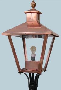 Square Copper Lamp