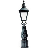 Cast Iron Lamp & Bracket