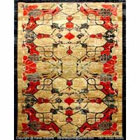 Hand Knotted Woolen Carpet