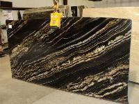 black stone slabs