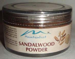 yellow sandalwood powder