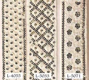 Cotton Laces, Embroidered Lace