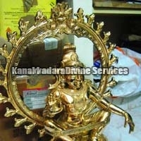 Bronze Lord Sri Ayyappa Swamy Idol