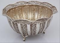 silver bowl