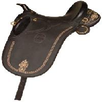Leather Stock Saddle