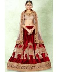 Velvet Lehenga Choli