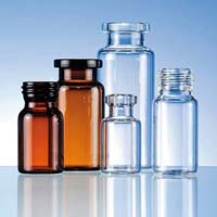 laboratory Glass vials
