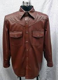 leather shirts