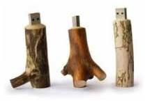 Bamboo USB Drive 02