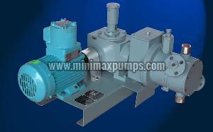 Hydraulic Actuated Diaphragm Jacketed Head Type Pump
