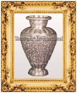 Silver Flower Vase