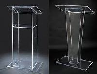 acrylic lecture stand