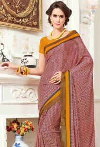 Msc4050b-ashika silk Multicolor Crepe Saree