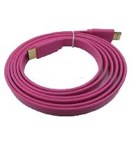 Hdmi Male to Hdmi Male 1V Flat Colour Cable