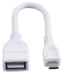 JU08/9 USB MICRO TO USB FEMALE OTG CABLE