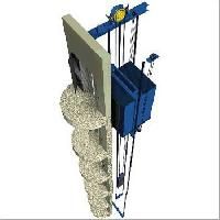 geared traction elevator