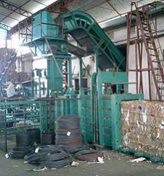 Horizontal Paper Baler