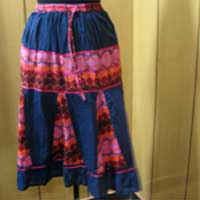 Cotton Voile Mini Skirt