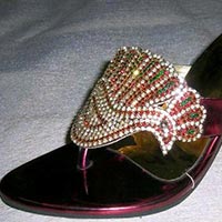 Crystal Studded Sandals