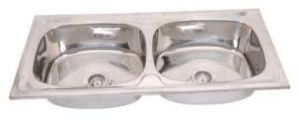 Double Bowl Stainless Steel Sink