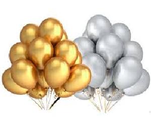 metallic balloons