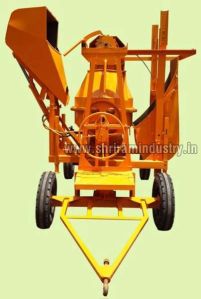 Concrete Mixer With Lift & Hydraulic Hopper