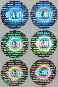 hologram security stickers