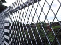 Expanded Metal Fence