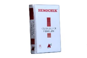 Hemochek Color Scale Card