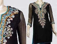 Embroidered Georgette Kurtis