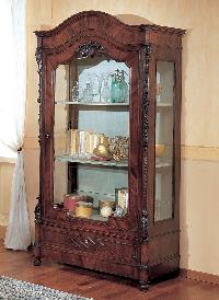wooden showcases